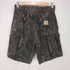 カーハートワークインプログレス Carhartt WIP SINGLE KNEE SHORT リアルツリーカモダック地ハーフパンツ メンズ 30