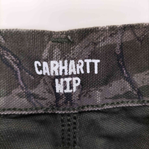カーハートワークインプログレス Carhartt WIP SINGLE KNEE SHORT リアルツリーカモダック地ハーフパンツ メンズ 30