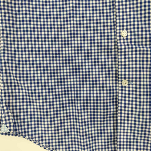バナナリパブリック BANANA REPUBLIC SLIM FIT ギンガムチェッシャツ メンズ import:S