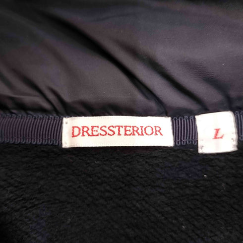 ドレステリア DRESSTERIOR ダウンフード裏起毛パーカー メンズ JPN:L