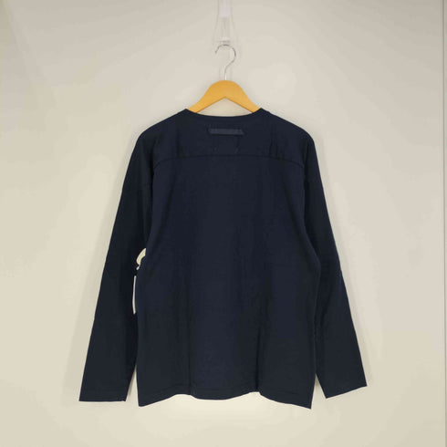 ナノユニバース NANO universe LB.03/NVy ボートネックTシャツ メンズ JPN:L
