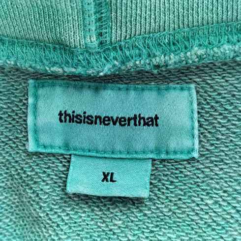 ディスイズネバーザット thisisneverthat ロゴプリントパーカー メンズ import:XL