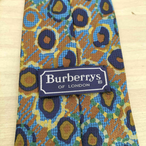 バーバリーズ BURBERRYS 総柄シルクネクタイ メンズ