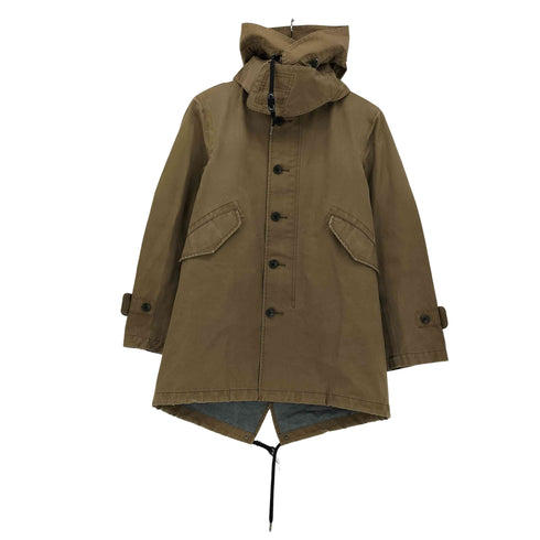 ユニクロプラスジェイ UNIQLO+J マウンテンパーカー 裾ドローコード メンズ JPN:S