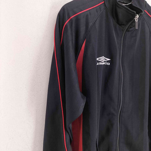 アンブロ UMBRO 00s ダブルダイヤモンド刺繍トラックジャケット メンズ JPN:S
