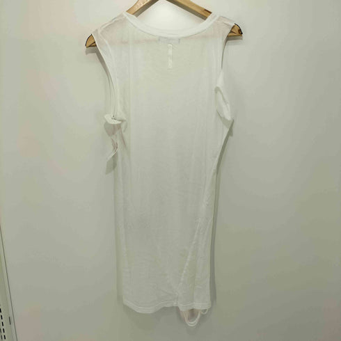 ディーゼル DIESEL デストロイ加工 Vネック Tシャツワンピ レディース