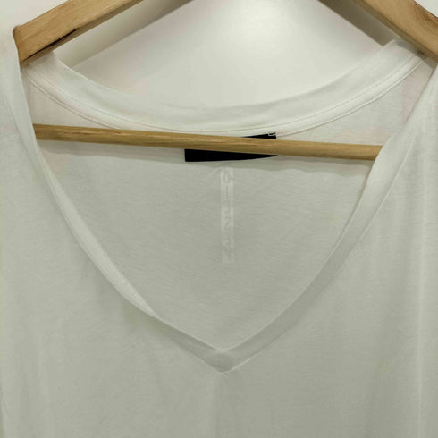 ディーゼル DIESEL デストロイ加工 Vネック Tシャツワンピ レディース