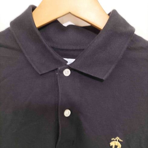 ブルックスブラザーズ BROOKS BROTHERS ロゴ刺繍 ポロシャツ メンズ import:S