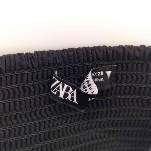 ザラ ZARA ミディボリュームワンピース レディース import:M