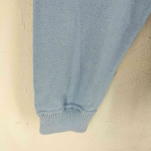 ケンゾーゴルフ KENZO GOLF ロゴ刺繍 コットンポリ クルーネックニット メンズ 4