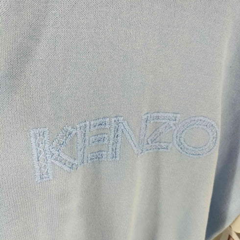 ケンゾーゴルフ KENZO GOLF ロゴ刺繍 コットンポリ クルーネックニット メンズ 4