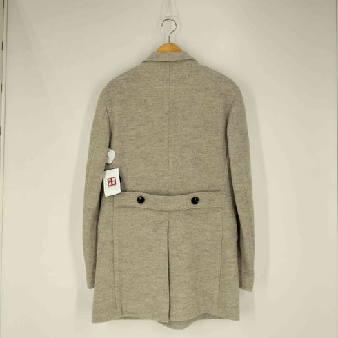 BAGNOLI SARTORIA NAPOLI イタリア製 ウールアルパカ チェスターコート メンズ 50