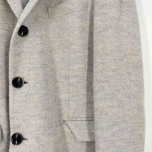 BAGNOLI SARTORIA NAPOLI イタリア製 ウールアルパカ チェスターコート メンズ 50