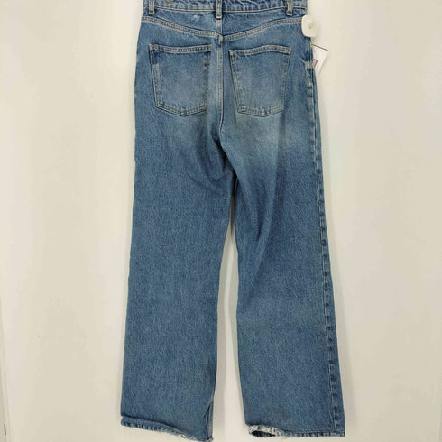 ザラ ZARA ハイウエストウォッシュドデニム レディース EUR:38