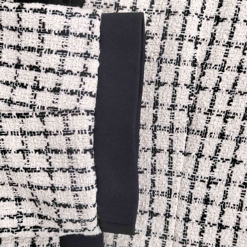 アーバン レヴィヴォ URBAN REVIVO ツイードコート レディース JPN:L