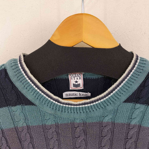 OCEAN STAR イタリア製 ケーブルニット NAUTIC KNIT メンズ