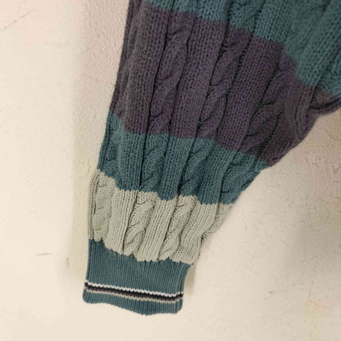 OCEAN STAR イタリア製 ケーブルニット NAUTIC KNIT メンズ