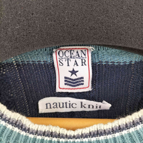 OCEAN STAR イタリア製 ケーブルニット NAUTIC KNIT メンズ