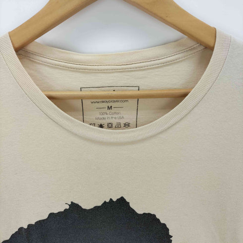 okey player アーティストプリントクルーネックTシャツ メンズ JPN:M
