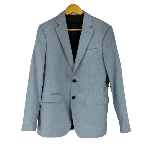ザラ ZARA テクスチャースーツ ブレザー メンズ 48