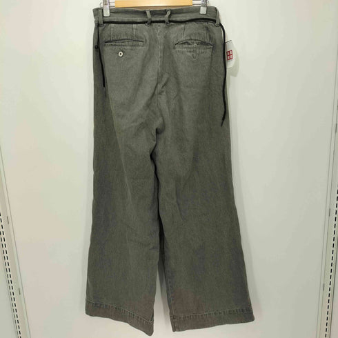 ソエルテ soerte 2タック ワイドデニムパンツ メンズ 3