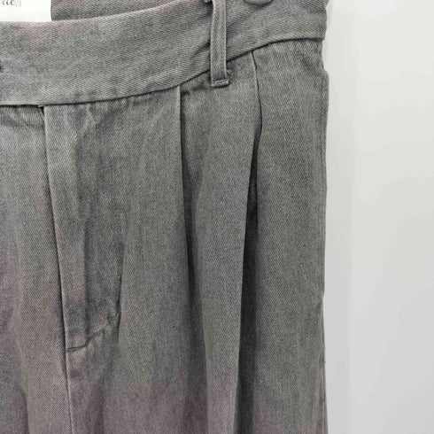 ソエルテ soerte 2タック ワイドデニムパンツ メンズ 3