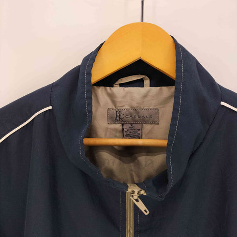 R&R CASUALS バイカラー ジップアップ ジャケット メンズ import:XL