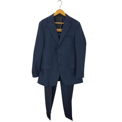 スーツカンパニー THE SUIT COMPANY VITALE BARBERIS CANONICO社 3Bスーツセットアップ チェック柄 メンズ 180cm-6Drop