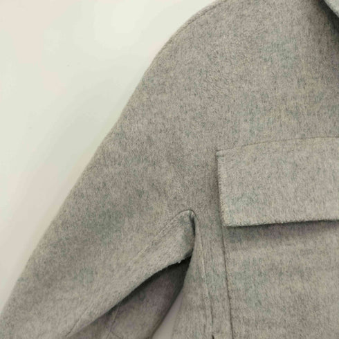 バナナリパブリック BANANA REPUBLIC ウール混 ジップアップブルゾン レディース JPN:S