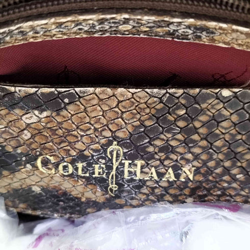 コールハーン COLE HAAN パイソン型押し トートバッグ メンズ