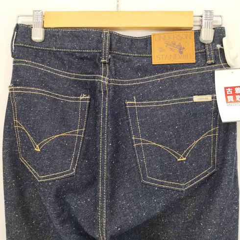 UNDERSON ネップ加工デニムパンツ レディース import:M