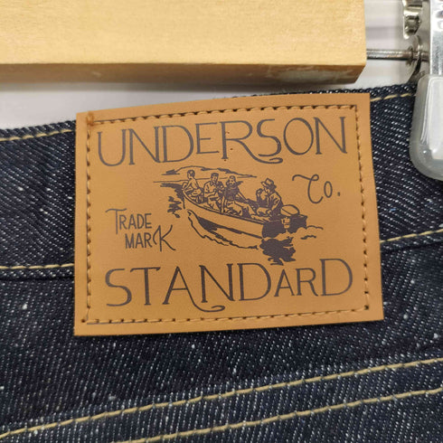 UNDERSON ネップ加工デニムパンツ レディース import:M