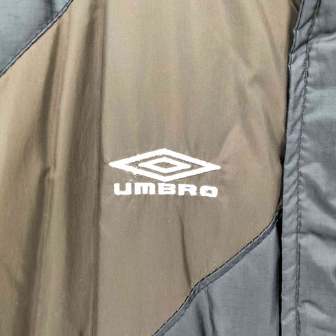 アンブロ UMBRO DESCENTE製 ロゴ ダウンジャケット メンズ import:M