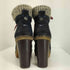 トミーヒルフィガーデニム TOMMY HILFIGER DENIM スウェード ヒールブーツ レディース JPN:23.5