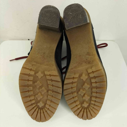 トミーヒルフィガーデニム TOMMY HILFIGER DENIM スウェード ヒールブーツ レディース JPN:23.5