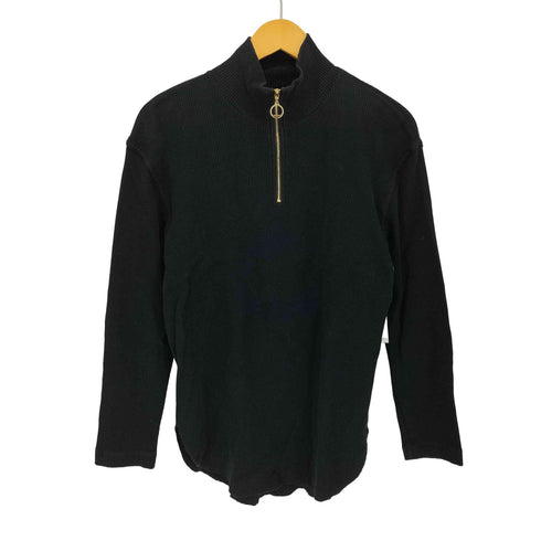 クルニ CULLNI 18AW 別注 ハーフリングZIP ワッフル タートルネック メンズ JPN:1