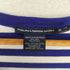 ラルフローレンスポーツ RALPH LAUREN SPORT ボーダーVネックニットTシャツ レディース import:XL