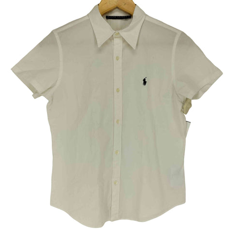 ラルフローレン RALPH LAUREN スモールポニー刺繍シャツ レディース JPN:13号
