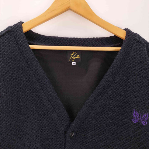 ニードルズ Needles V Neck Cardigane - Pique Knit メンズ JPN:M