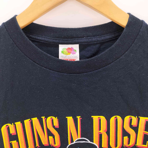 フルーツオブザルーム FRUIT OF THE LOOM アーティストプリントクルーネックTシャツ メンズ import:M