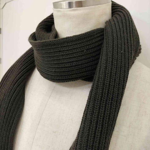 アンデルセンアンデルセン ANDERSEN-ANDERSEN マフラー ニット リブ編み 5GG SCARF メンズ