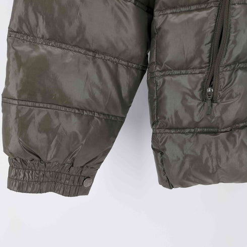 アディダス adidas パフォーマンスロゴ ファー ダウンジャケット メンズ import:L