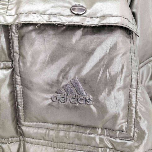 アディダス adidas パフォーマンスロゴ ファー ダウンジャケット メンズ import:L