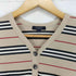 バーバリーロンドン BURBERRY LONDON ボーダーヘンリーネックトップス レディース JPN:4