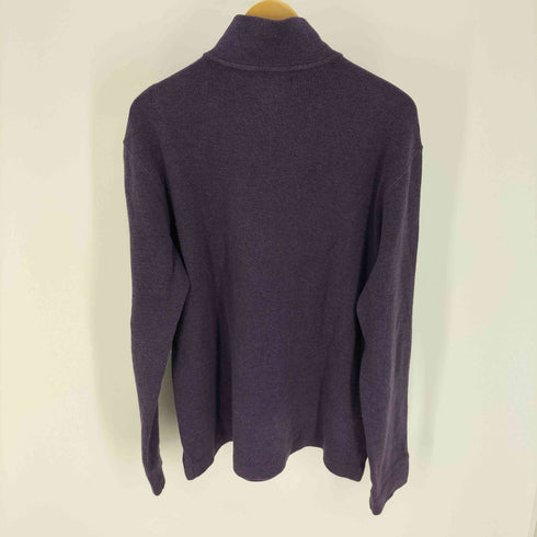 ポロバイラルフローレン Polo by RALPH LAUREN 90S ポニー刺繍 ハーフジップ ハイネック コットン ニット メンズ import:S