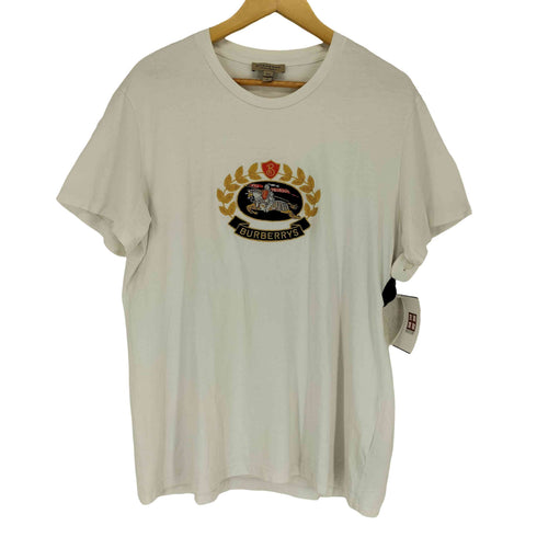 バーバリー BURBERRY アイコン刺繍Tシャツ メンズ import:L