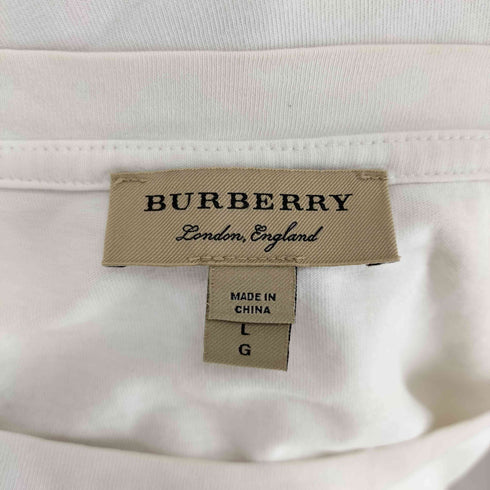 バーバリー BURBERRY アイコン刺繍Tシャツ メンズ import:L