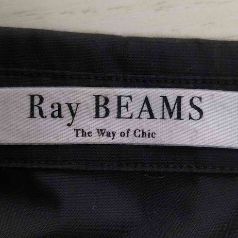 レイビームス Ray BEAMS プリーツ キリカエ シャツワンピース レディース