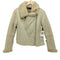ザラ ZARA ムートン ライダースジャケット レディース import:XS