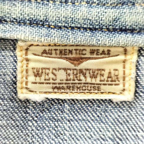 ウエアハウス WAREHOUSE westernwear ウエスタンデニムシャツ メンズ